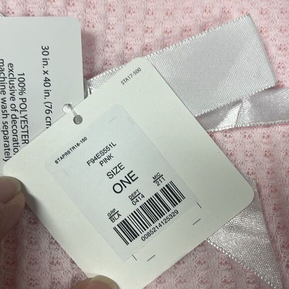 Pink Unicorn Baby Blanket - Picture 4 of 5